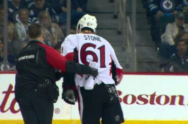Gotta See It: Byfuglien absolutely demolishes Stone