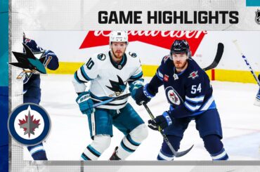 Sharks @ Jets 3/6 | NHL Highlights 2023