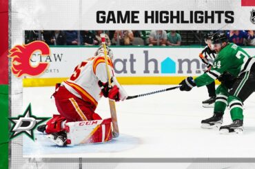 Flames @ Stars 3/6 | NHL Highlights 2023
