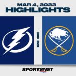 NHL Highlights | Lightning vs. Sabres - March 4, 2023