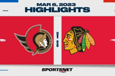 NHL Highlights | Senators vs. Blackhawks - March 6, 2023