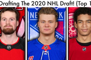 RE-DRAFTING THE 2020 NHL DRAFT! Stützle 1st? Lafreniere OUTSIDE Top 5?! (Top NHL Prospect Rankings)