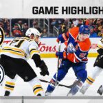 Bruins @ Oilers 2/27 | NHL Highlights 2023