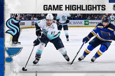 Kraken @ Blues 2/28 | NHL Highlights 2023