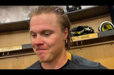 Mikael Granlund on playing center, first two games with Penguins