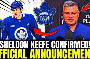 URGENT NEWS! SEE WHAT HAPPENED! PONTUS HOLMBERG CONFIRMED! SHELDON KEEFE ANNOUNCED! MAPLE LEAFS NEWS