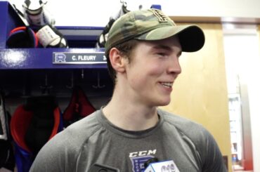 Post-game comments - Cale Fleury - February 22