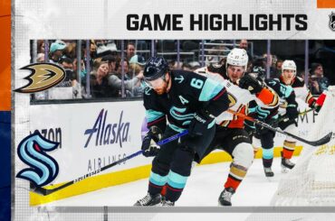 Ducks @ Kraken 3/7 | NHL Highlights 2023