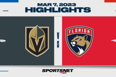 NHL Highlights | Golden Knights vs. Devils - March 7, 2023