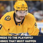 Nashville Predators MUST Do Three Things to Make Playoff Push Plus Western Conference Wednesday!