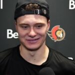 DJ Smith, Patrick Brown, Tim Stützle and Mads Søgaard Availability Mar 8, 2023