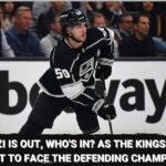 Kings get set to face the defending champs. Durzi is out, who's in?