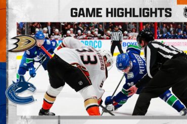Ducks @ Canucks 3/8 | NHL Highlights 2023