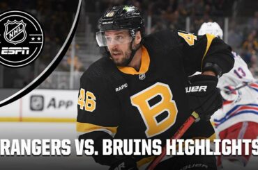 New York Rangers vs. Boston Bruins | Full Game Highlights