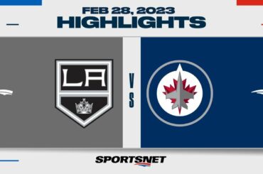 NHL Highlights | Kings vs. Jets - February 28, 2023