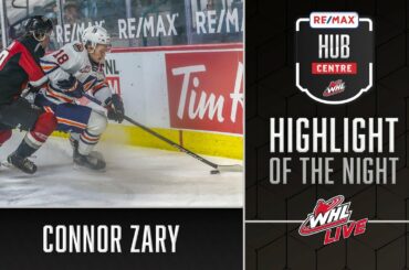 RE/MAX HUB HIGHLIGHT OF THE NIGHT || Connor Zary || April 1, 2021