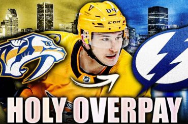 TAMPA BAY LIGHTNING HUGE OVERPAY FOR TANNER JEANNOT (Nashville Predators BIG TRADE) NHL News 2023