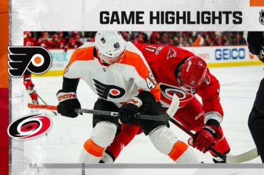 Flyers @ Hurricanes 3/9 | NHL Highlights 2023