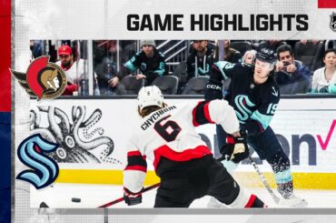 Senators @ Kraken 3/9 | NHL Highlights 2023