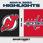 NHL Highlights | Devils vs. Capitals - March 9, 2023