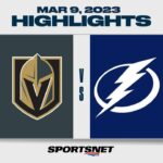 NHL Highlights | Golden Knights vs. Lightning - March 9, 2023