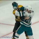 Timo Meier vs Brandon Carlo Jan 22, 2023