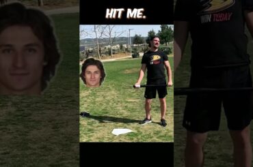 Anaheim Ducks Play BASEBALL...Kind Of 😅