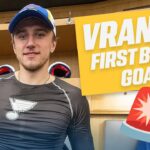 Jakub Vrana scores first goal as a Blue