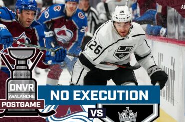 Colorado Avalanche fail to get out of their own way in loss to Los Angeles Kings