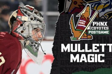 Ivan Prosvetov earns 1st NHL win as Arizona Coyotes take down Nashville Predators at Mullett Arena