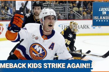 The New York Islanders Pulled Off a Dramatic Comeback Win Over the Penguins to Earn a Big 2 Points