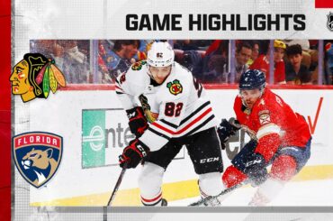 Blackhawks @ Panthers 3/10 | NHL Highlights 2023
