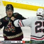 Jarred Tinordi vs Jack McBain Feb 28, 2023