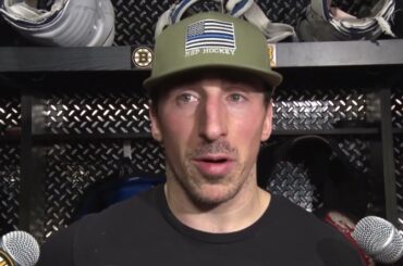Brad Marchand on Bruins "Uncharacteristic mistakes" in Bruins Loss to Oilers | Bruins Postgame