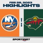NHL Highlights | Islanders vs. Wild - February 28, 2023