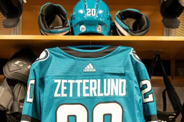 Sharks debut Andreas Johnsson & Fabian Zetterlund