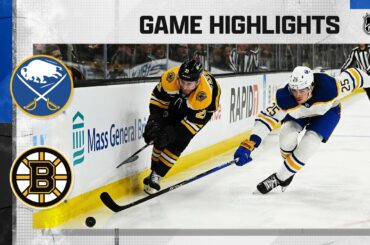 Sabres @ Bruins 3/2 | NHL Highlights 2023
