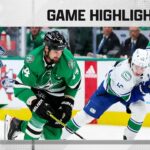 Canucks @ Stars 2/27 | NHL Highlights 2023