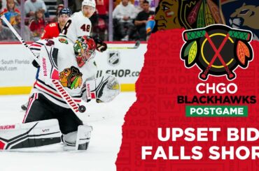 Chicago Blackhawks Stumble Late, Fall to Panthers in OT | CHGO Blackhawks Postgame Podcast