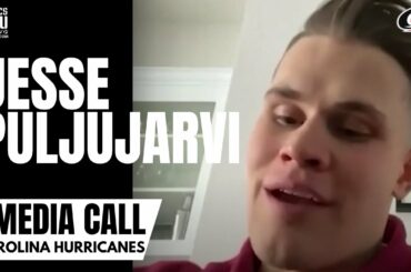 Jesse Puljujarvi Reacts to Being Traded to Carolina Hurricanes in Edmonton Oilers Trade | Media Call