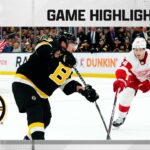 Red Wings @ Bruins 3/11 | NHL Highlights 2023