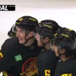 Ilya Mikheyev scores vs Blue Jackets, his 100th point (27 jan 2023)