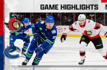 Senators @ Canucks 3/11 | NHL Highlights 2023