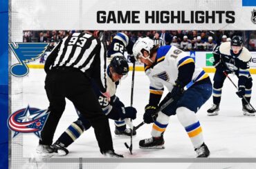 Blues @ Blue Jackets 3/11 | NHL Highlights 2023
