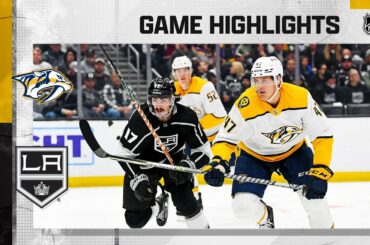 Predators @ Kings 3/11 | NHL Highlights 2023