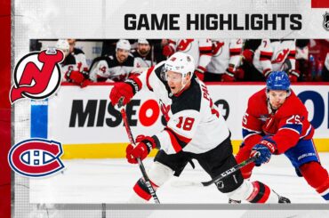 Devils@ Canadiens 3/11 | NHL Highlights 2023