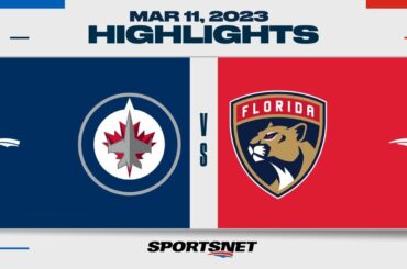 NHL Highlights | Jets vs. Panthers - March 11, 2023