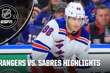 New York Rangers vs. Buffalo Sabres | Full Game Highlights