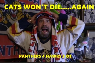 Florida Panthers Beat Chicago Blackhawks 4-3 OT Living on the Edge!