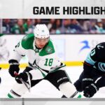 Stars @ Kraken 3/13 | NHL Highlights 2023